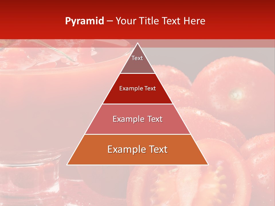 Tomato Nutritious Fresh PowerPoint Template
