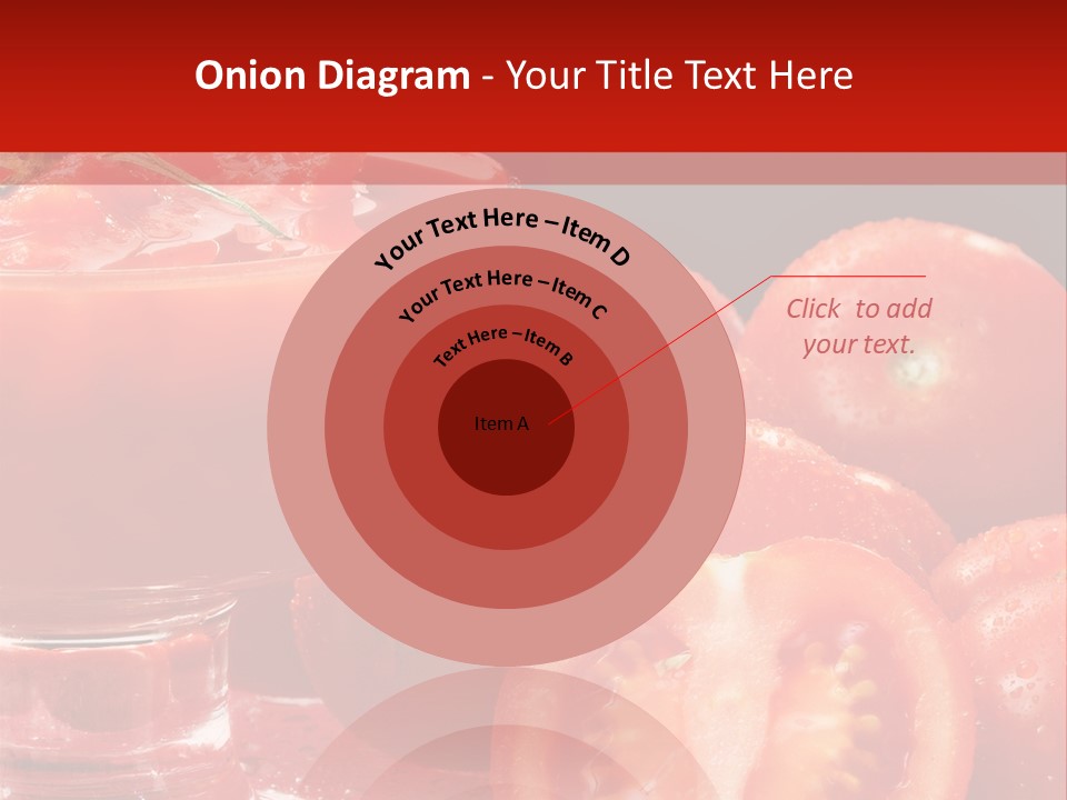 Tomato Nutritious Fresh PowerPoint Template