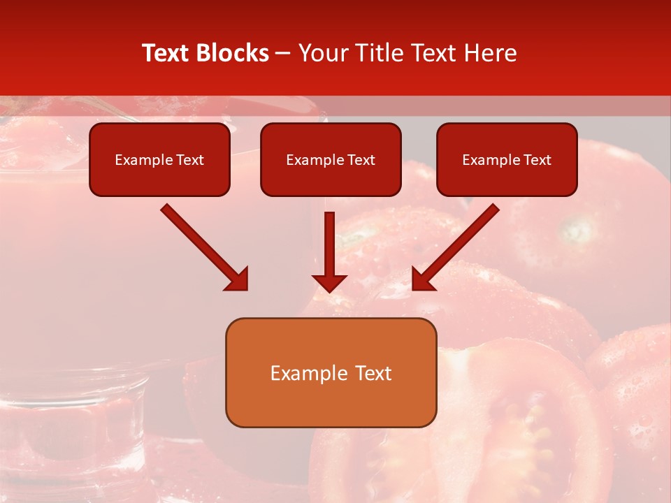 Tomato Nutritious Fresh PowerPoint Template