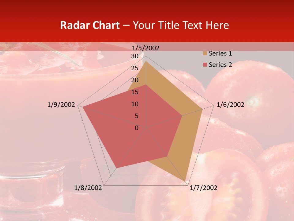 Tomato Nutritious Fresh PowerPoint Template