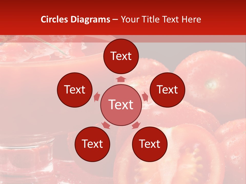 Tomato Nutritious Fresh PowerPoint Template