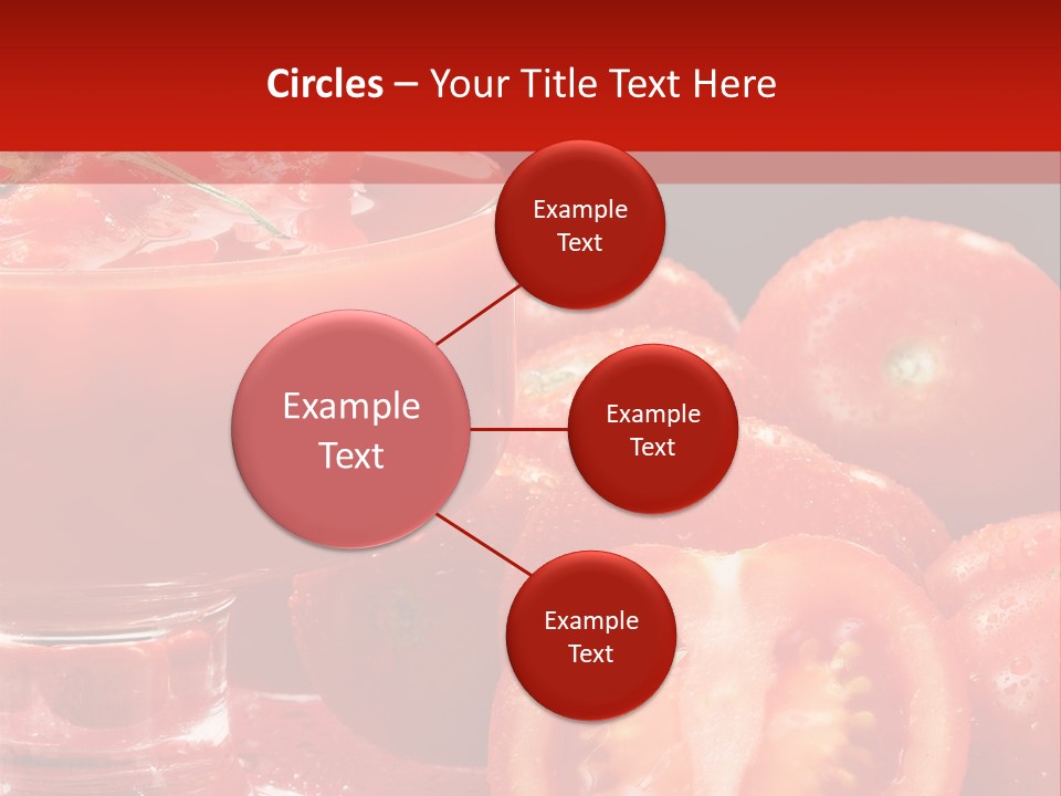Tomato Nutritious Fresh PowerPoint Template