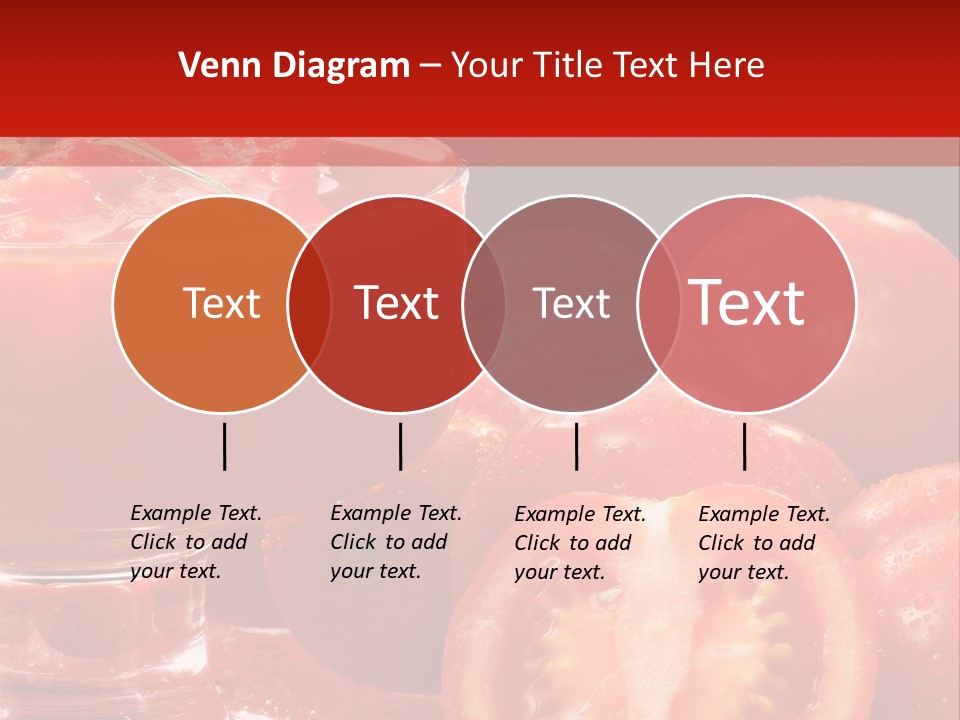 Tomato Nutritious Fresh PowerPoint Template