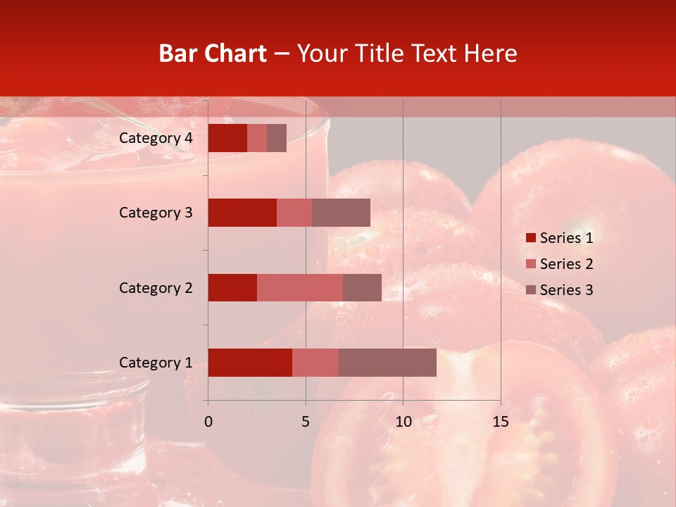 Tomato Nutritious Fresh PowerPoint Template