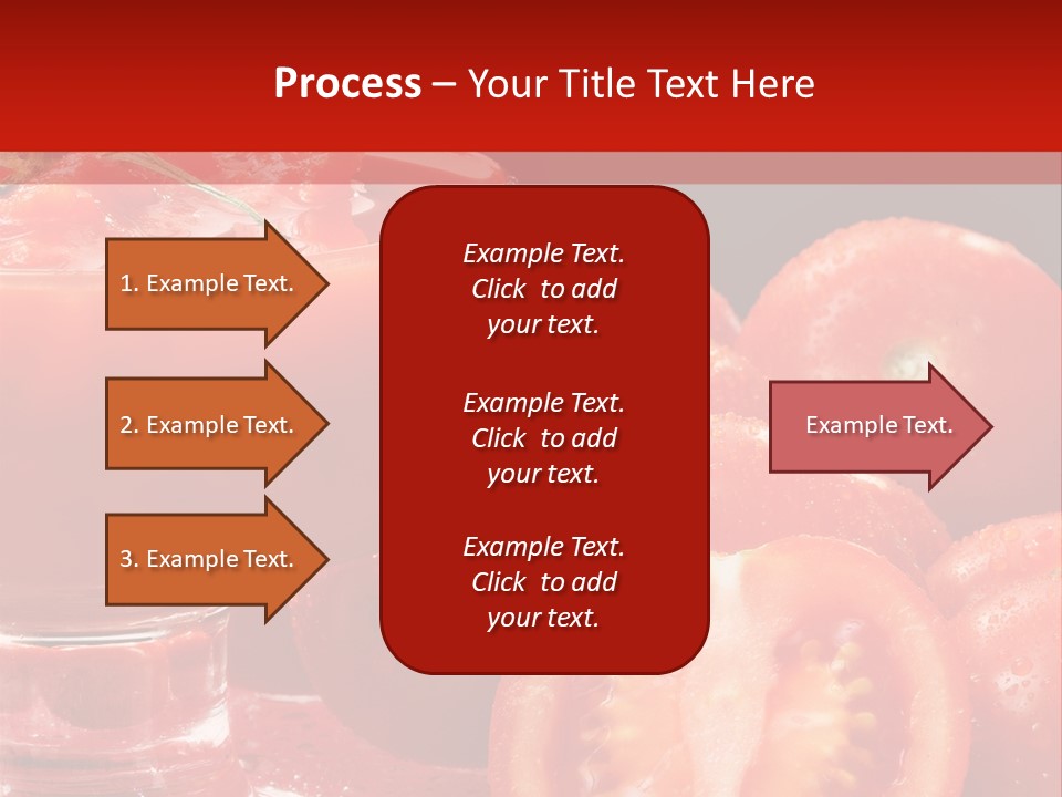 Tomato Nutritious Fresh PowerPoint Template