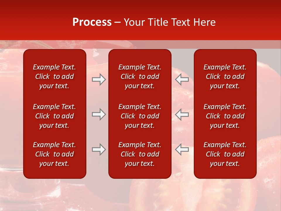 Tomato Nutritious Fresh PowerPoint Template