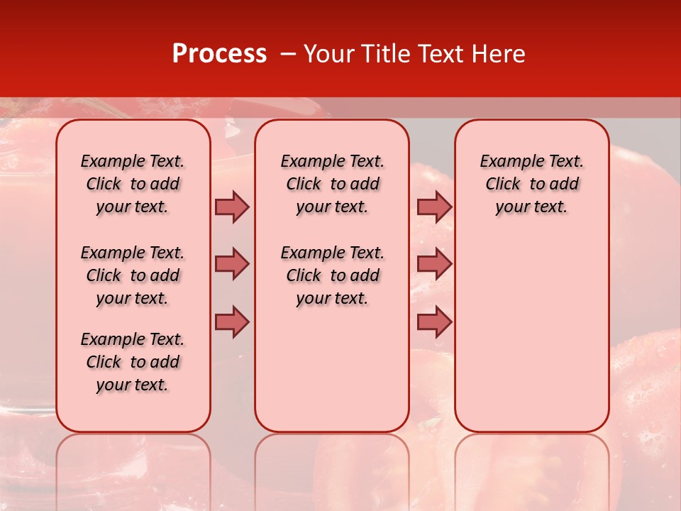 Tomato Nutritious Fresh PowerPoint Template
