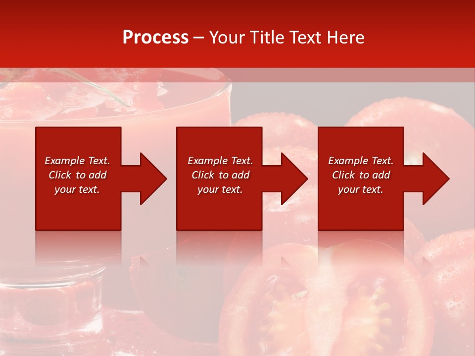 Tomato Nutritious Fresh PowerPoint Template