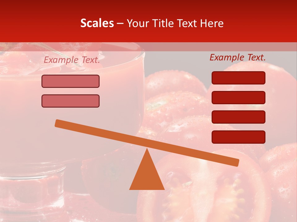 Tomato Nutritious Fresh PowerPoint Template