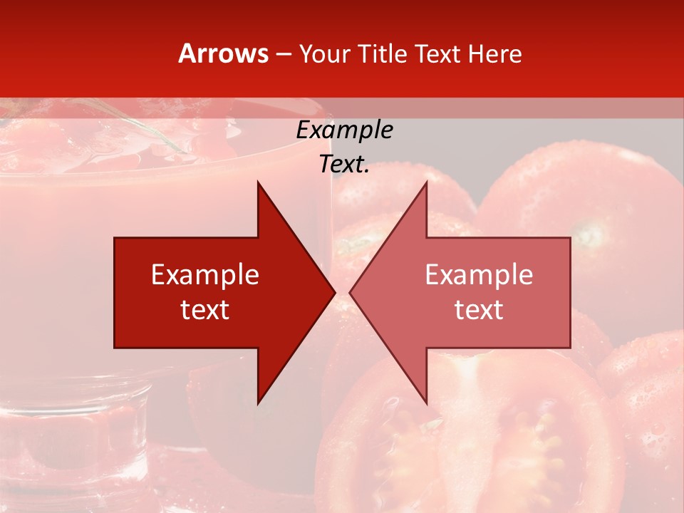 Tomato Nutritious Fresh PowerPoint Template