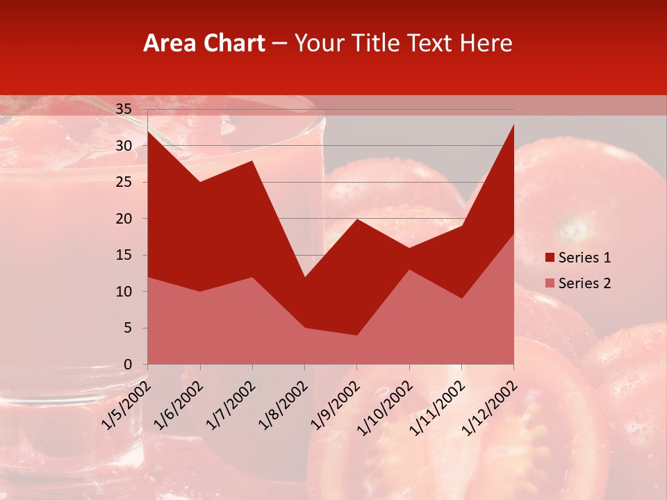 Tomato Nutritious Fresh PowerPoint Template