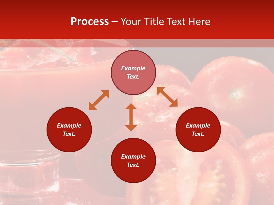Tomato Nutritious Fresh PowerPoint Template