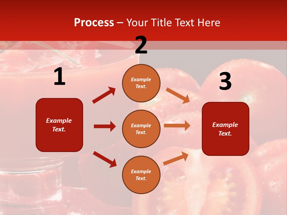 Tomato Nutritious Fresh PowerPoint Template