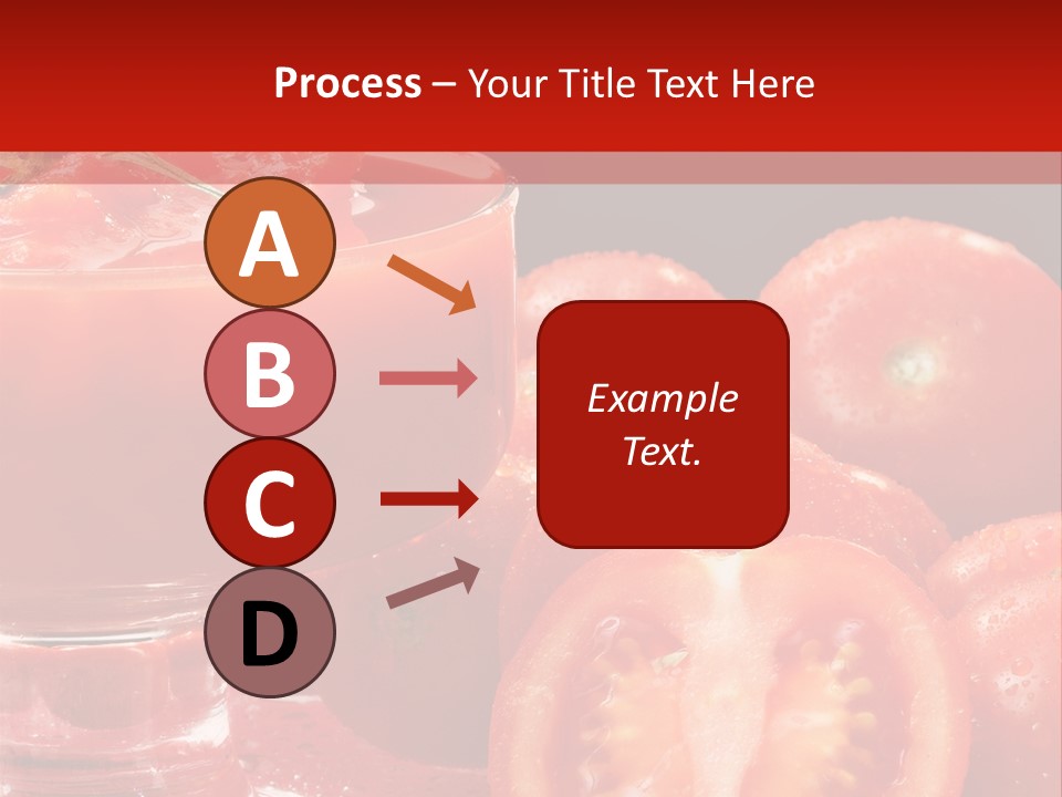 Tomato Nutritious Fresh PowerPoint Template