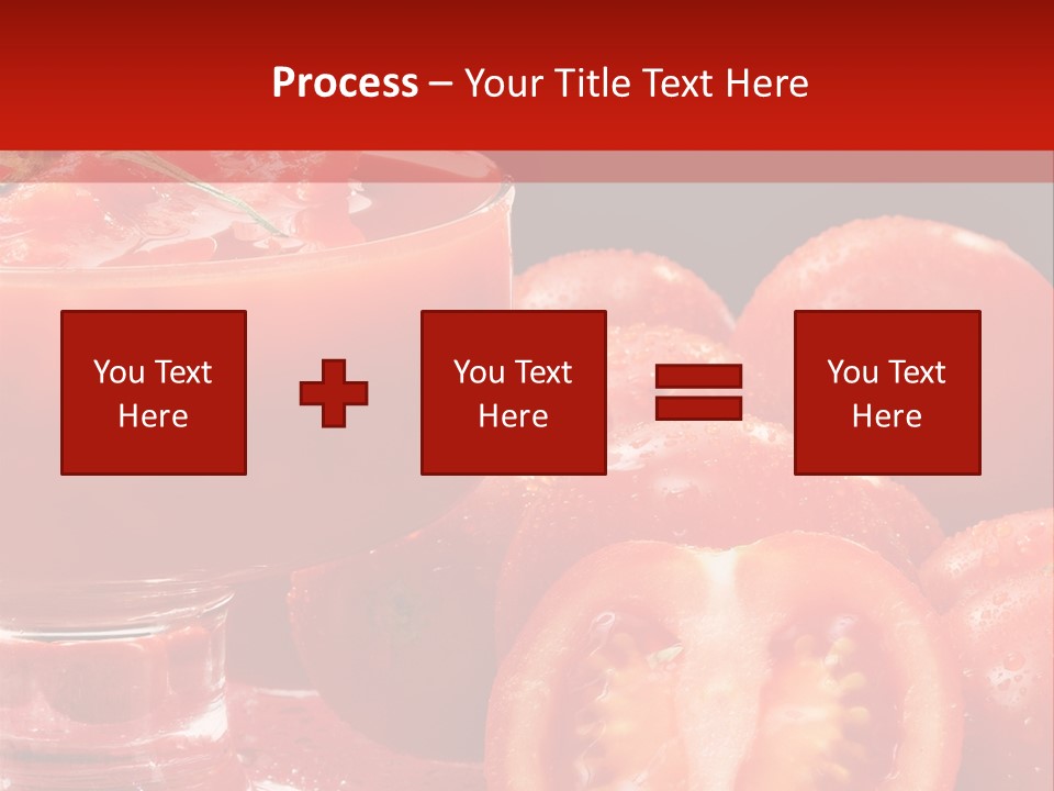 Tomato Nutritious Fresh PowerPoint Template