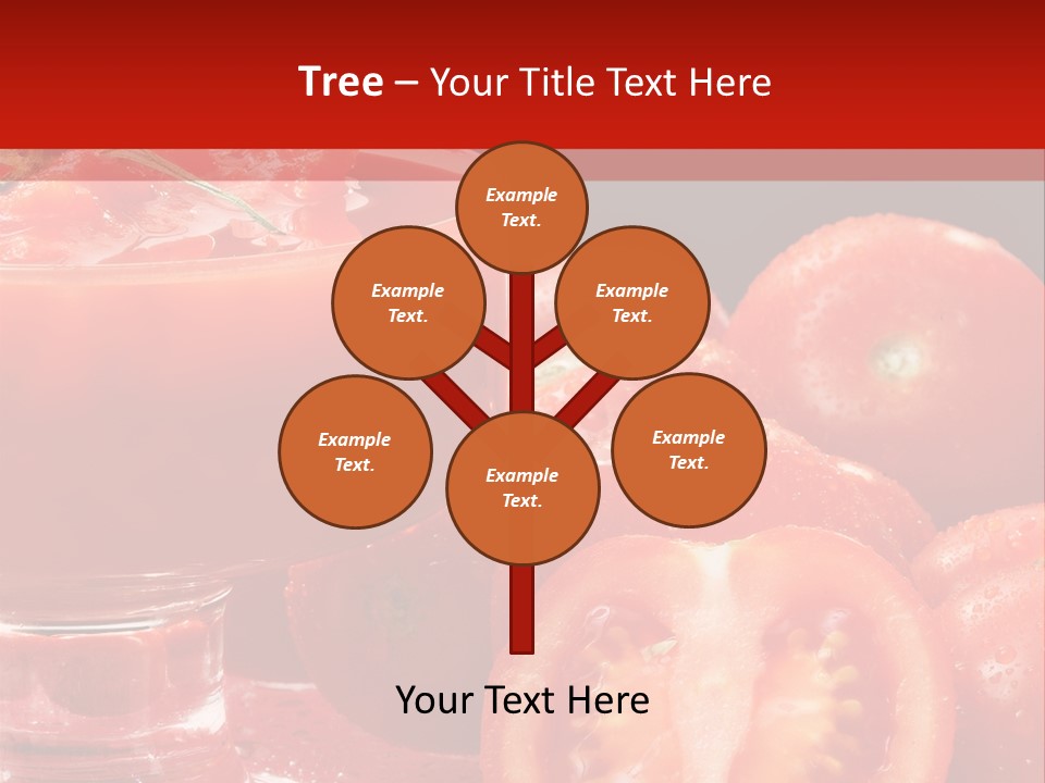 Tomato Nutritious Fresh PowerPoint Template