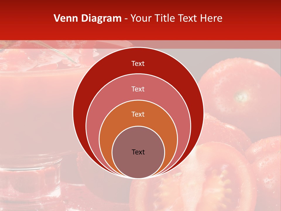 Tomato Nutritious Fresh PowerPoint Template