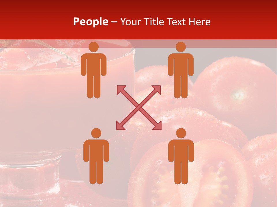 Tomato Nutritious Fresh PowerPoint Template