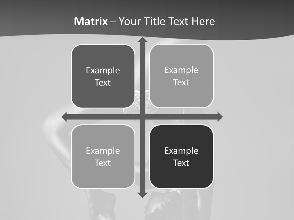 Dance Pretty Black PowerPoint Template