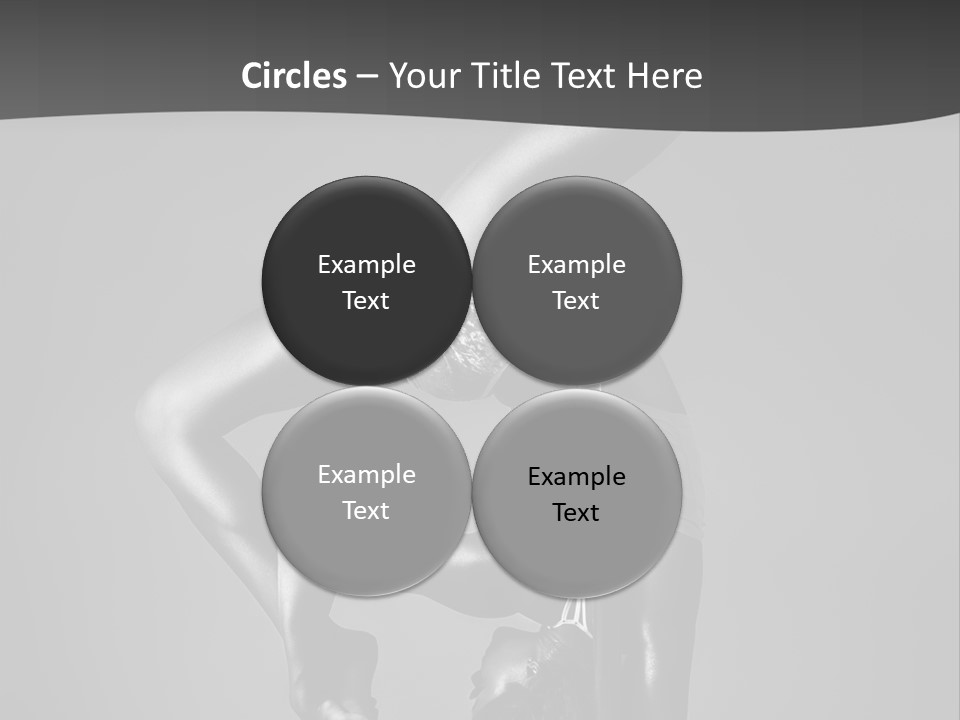 Dance Pretty Black PowerPoint Template