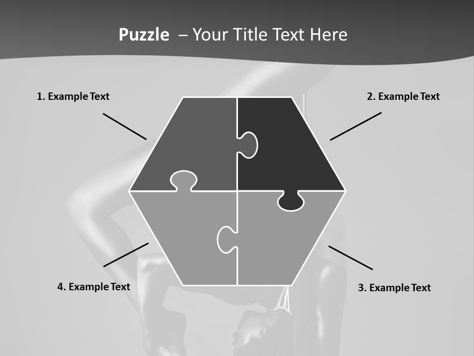 Dance Pretty Black PowerPoint Template