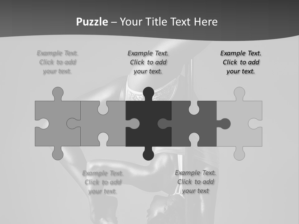 Dance Pretty Black PowerPoint Template