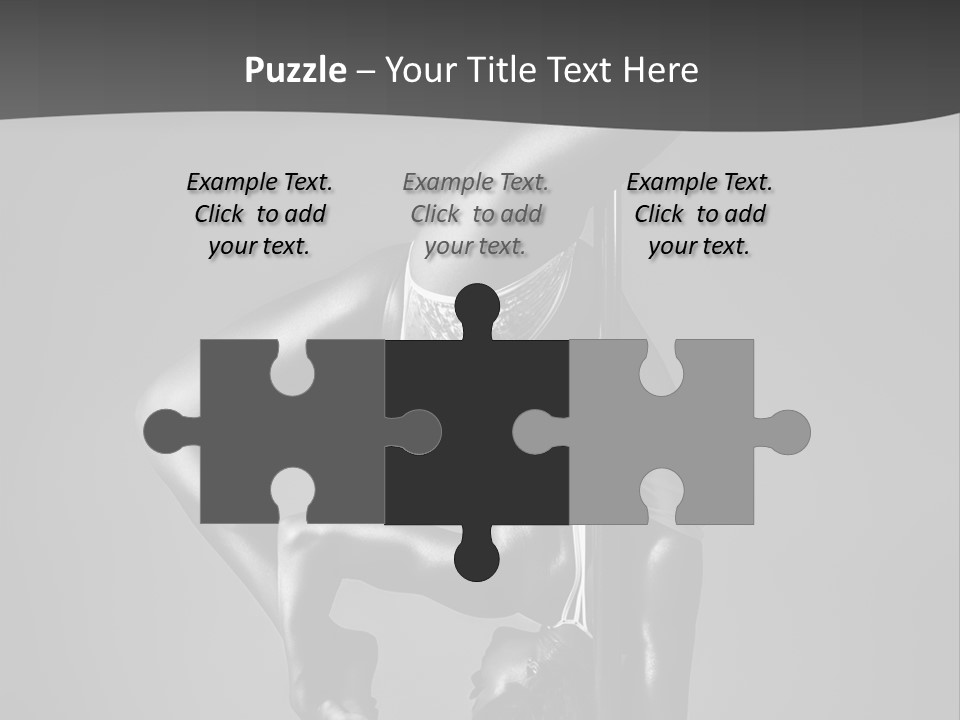 Dance Pretty Black PowerPoint Template