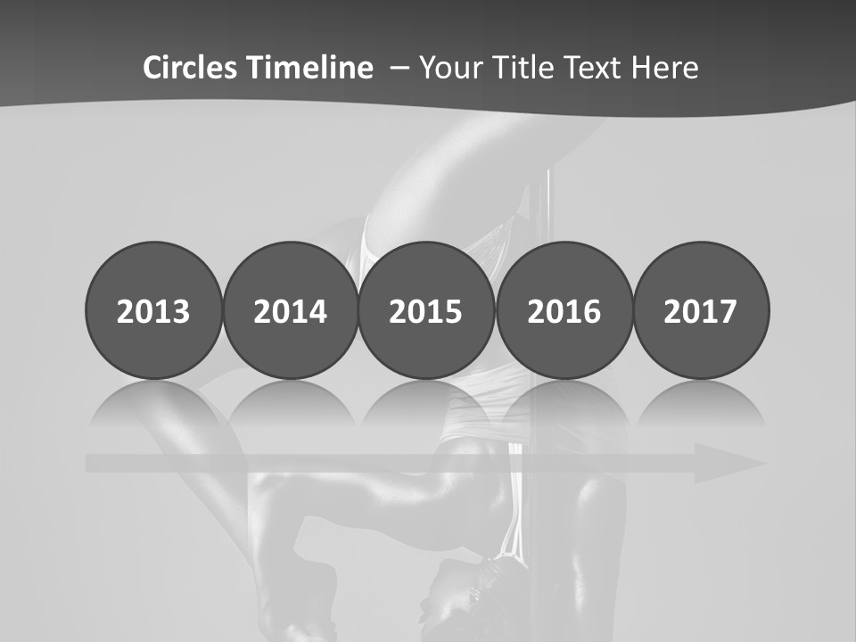 Dance Pretty Black PowerPoint Template