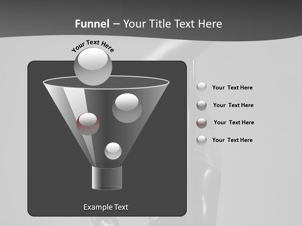 Dance Pretty Black PowerPoint Template
