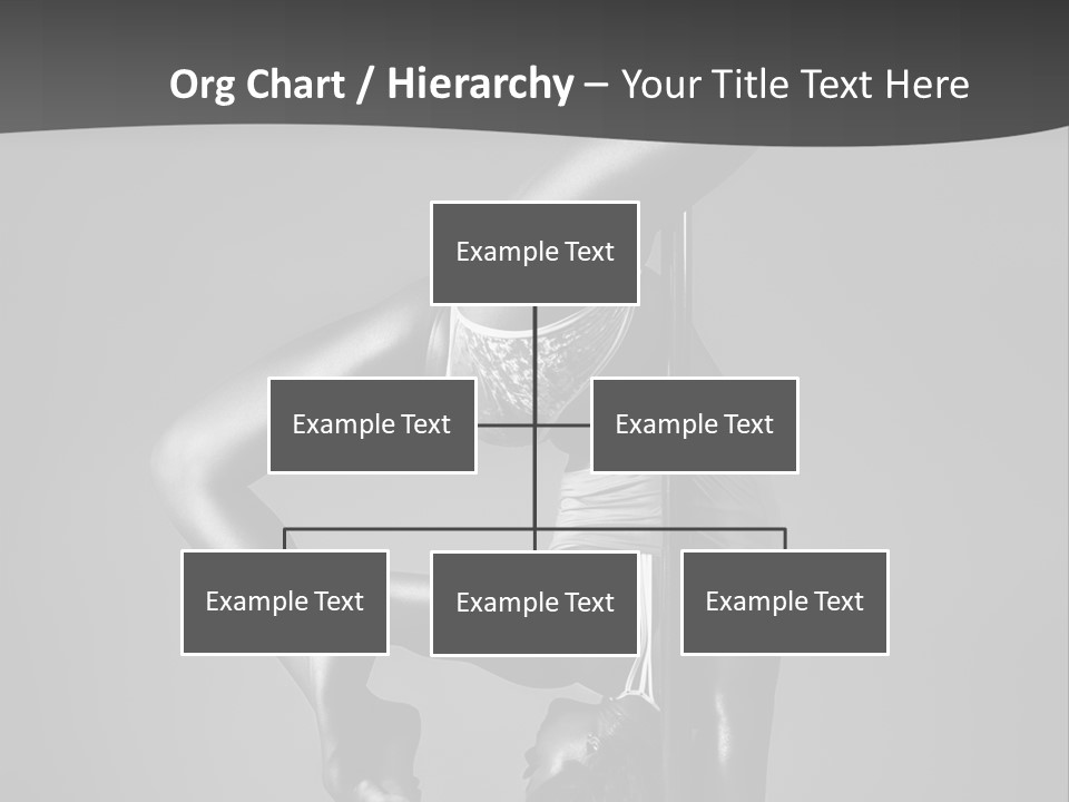 Dance Pretty Black PowerPoint Template