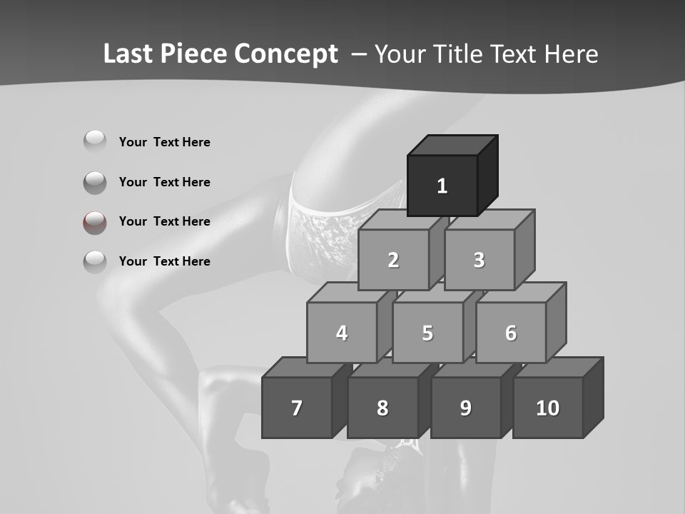 Dance Pretty Black PowerPoint Template