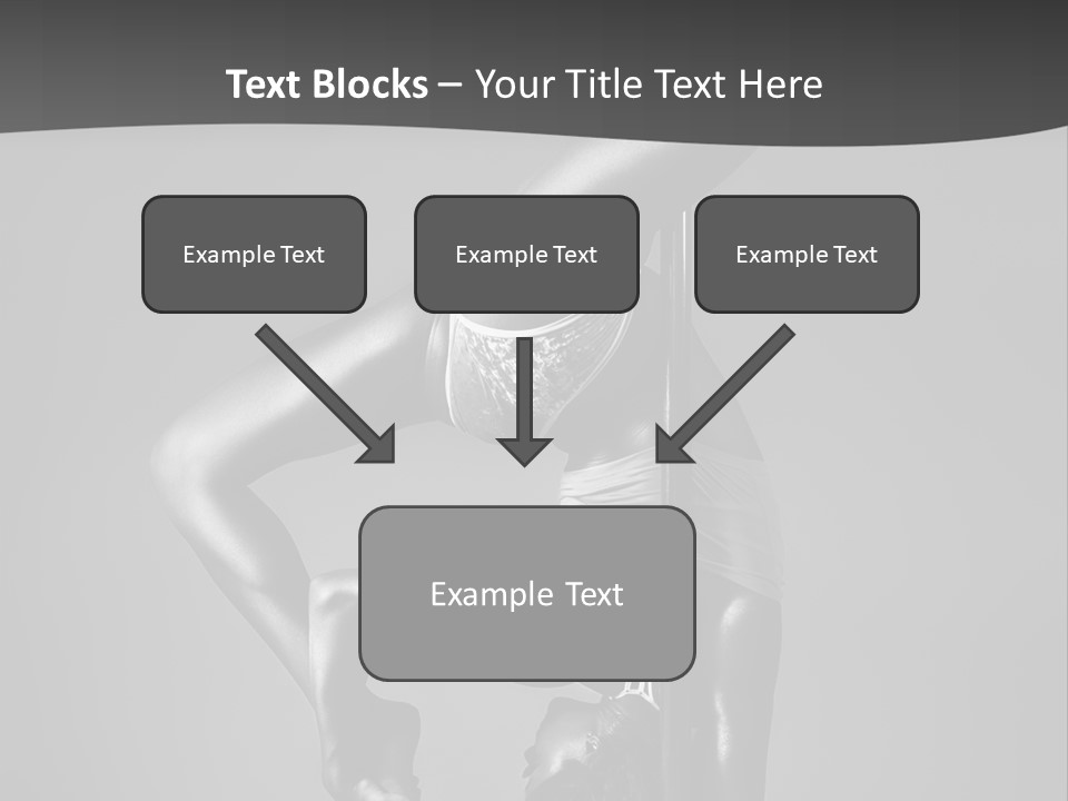 Dance Pretty Black PowerPoint Template