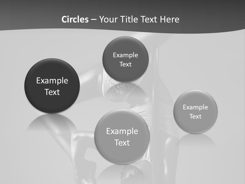 Dance Pretty Black PowerPoint Template