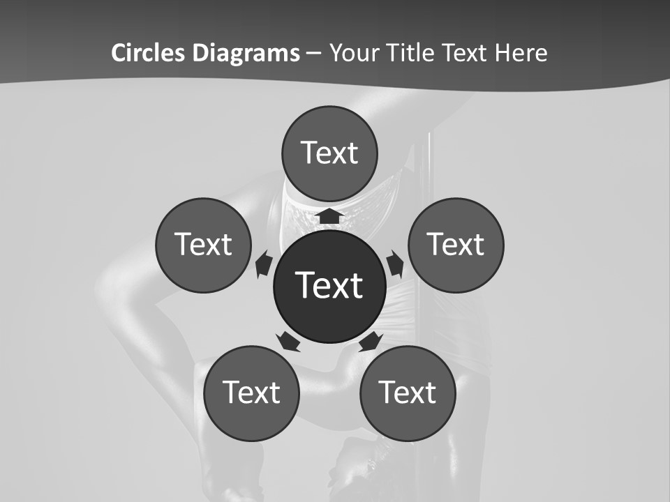 Dance Pretty Black PowerPoint Template