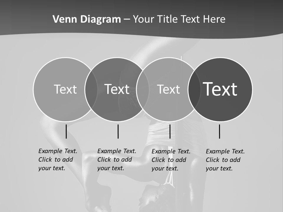 Dance Pretty Black PowerPoint Template