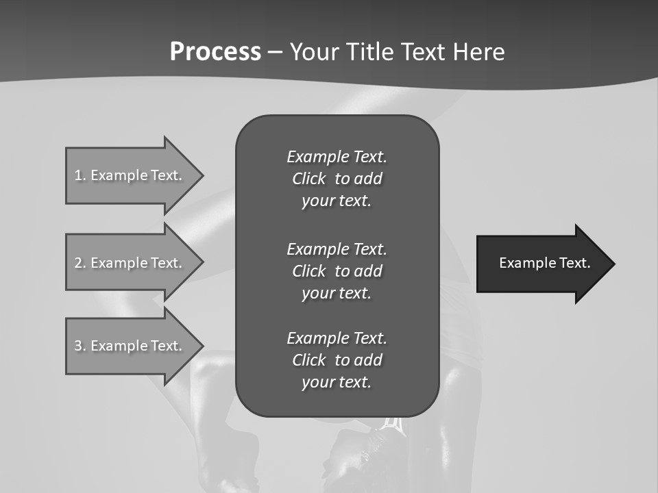 Dance Pretty Black PowerPoint Template