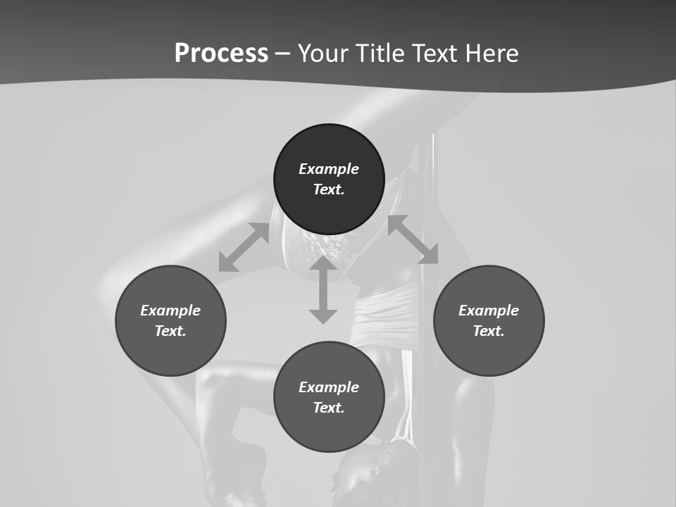 Dance Pretty Black PowerPoint Template