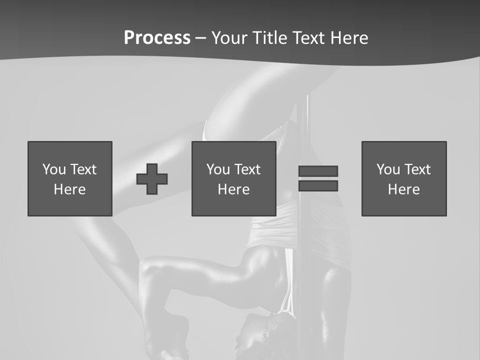 Dance Pretty Black PowerPoint Template