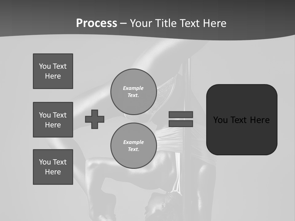 Dance Pretty Black PowerPoint Template