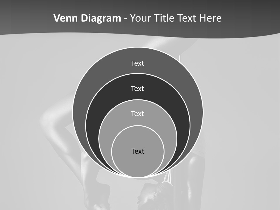 Dance Pretty Black PowerPoint Template