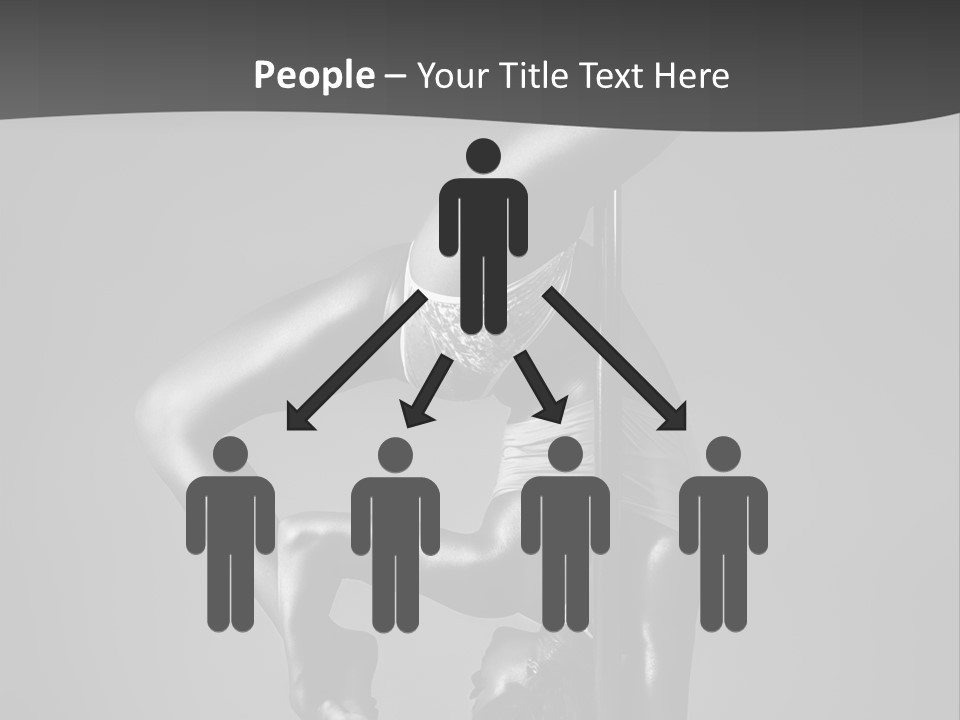 Dance Pretty Black PowerPoint Template