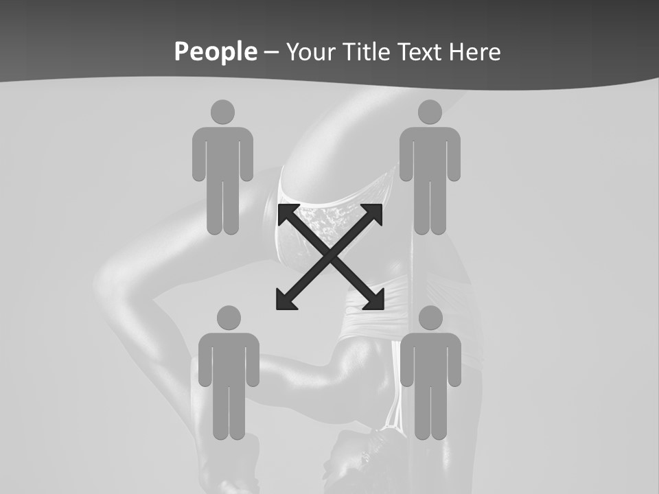 Dance Pretty Black PowerPoint Template