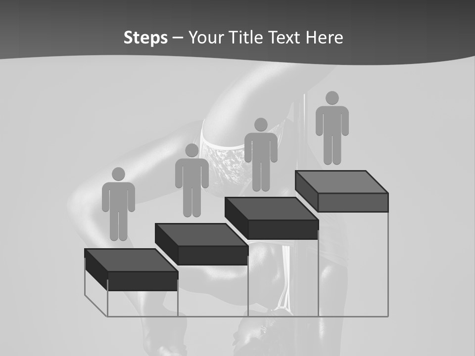 Dance Pretty Black PowerPoint Template