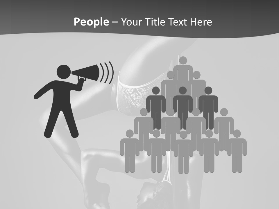 Dance Pretty Black PowerPoint Template