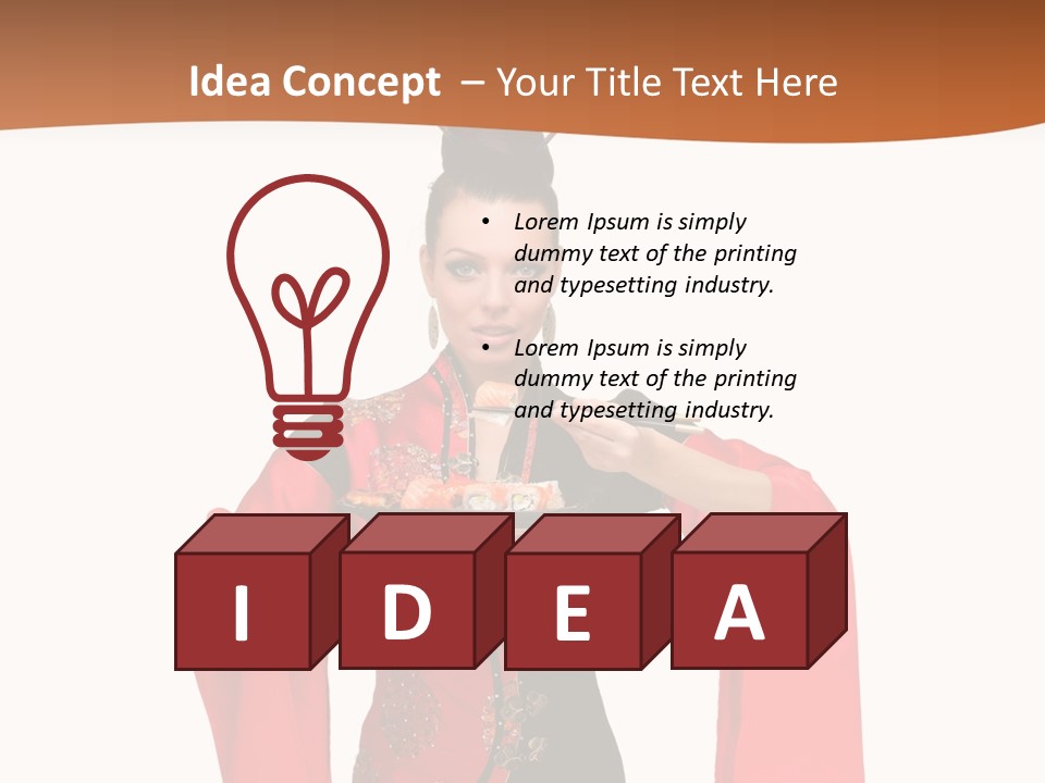 Maki Health Isolated PowerPoint Template