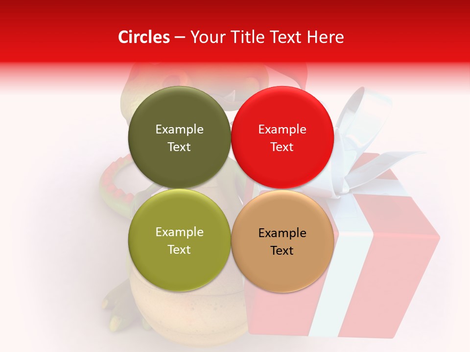 Cute Smile Character PowerPoint Template