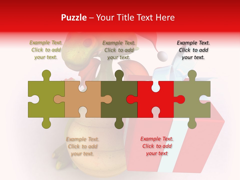 Cute Smile Character PowerPoint Template