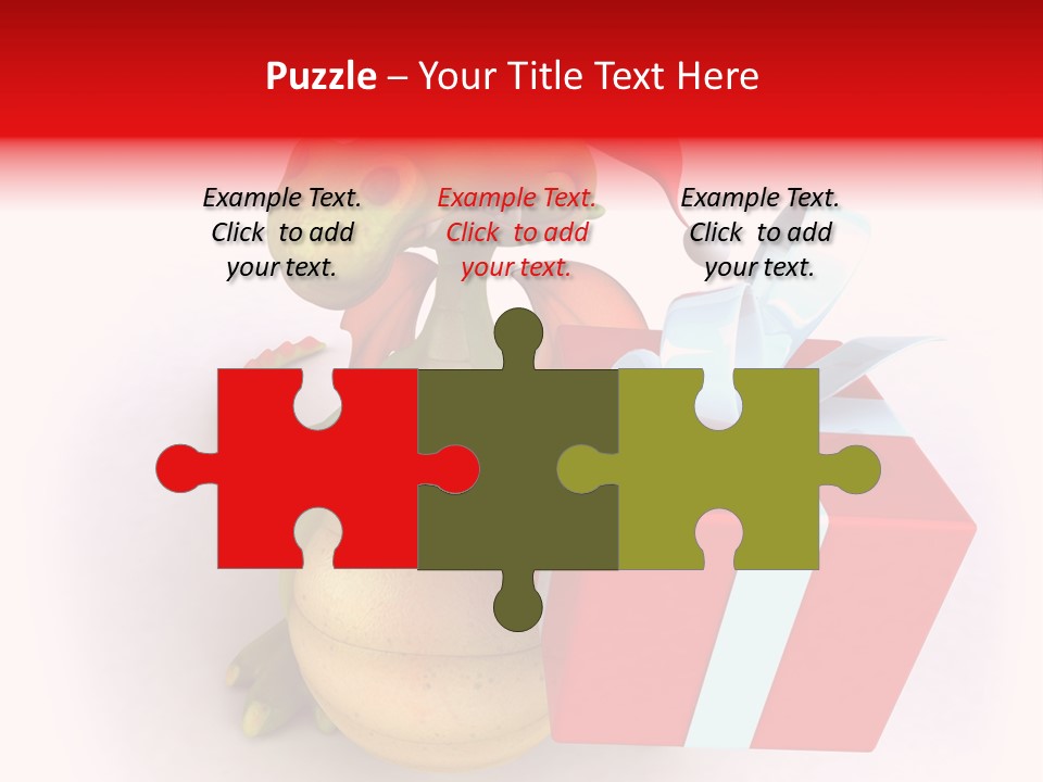 Cute Smile Character PowerPoint Template