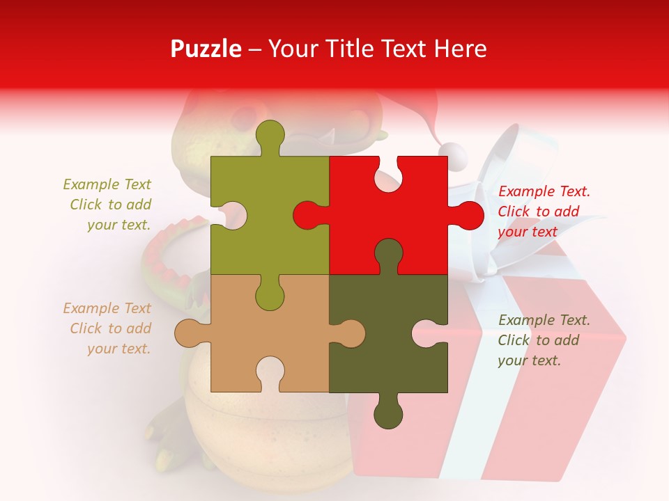 Cute Smile Character PowerPoint Template