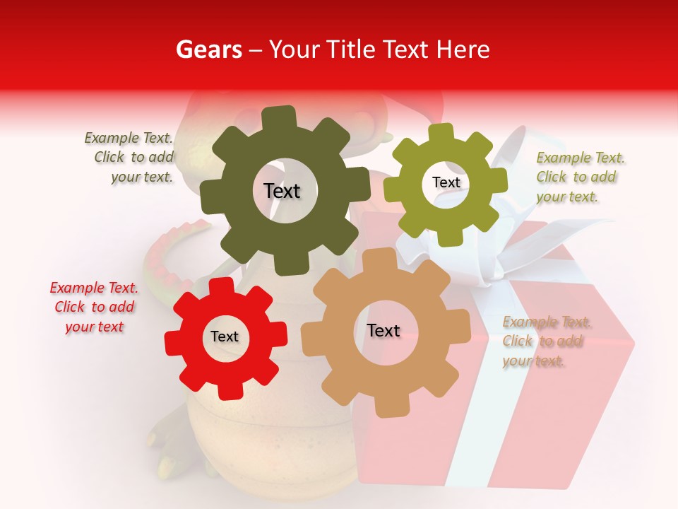 Cute Smile Character PowerPoint Template